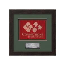 Eldridge -  Espresso Dark Walnut - Framed Awards & Plaques