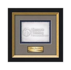 Omni -  Black/Gold - Framed Awards & Plaques