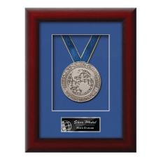 Eco Medallion Vert - Mahogany - Framed Awards & Plaques