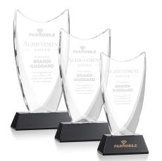 Dawkins Award - Black - Crystal Awards