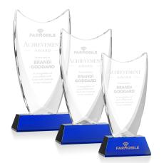 Dawkins Award - Blue - Crystal Awards
