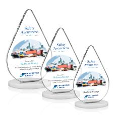 Glenhazel VividPrint Award - White - Crystal Awards