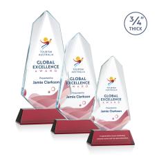 Sheridan VividPrint Award on Newhaven - Red - Crystal Awards