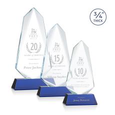 Sheridan Award on Newhaven - Blue - Crystal Awards