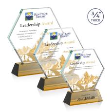 Pickering on Newhaven VividPrint Award - Amber - Crystal Awards