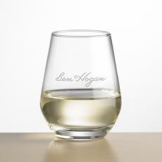 Bexley Stemless Wine - Deep Etch - Wine Glasses