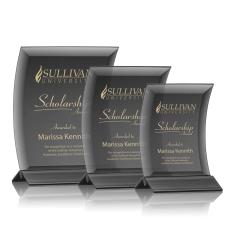 Dominga Award - Black/Black - Crystal Awards