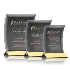 Dominga Award - Black/Gold - Metal Awards