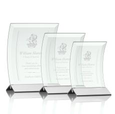 Dominga Award - Jade/Silver - Jade Glass Awards