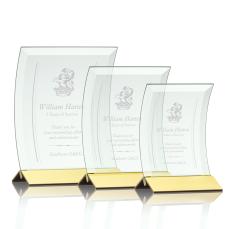 Dominga Award - Jade/Gold - Jade Glass Awards