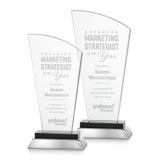 Hansen Award - Black - Crystal Awards