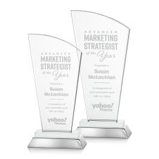 Hansen Award - White - Crystal Awards