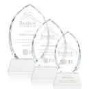 Wilton Award on Newhaven Base - White