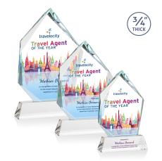 Deerhurst Ice Peak VividPrint Award on Newhaven - Starfire - Full Color Awards