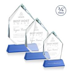 Deerhurst Ice Peak Award on Newhaven - Blue - Crystal Awards