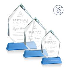 Deerhurst Ice Peak Award on Newhaven - Sky Blue - Crystal Awards