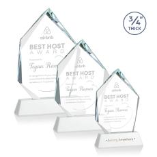 Deerhurst Ice Peak Award on Newhaven - White - Crystal Awards