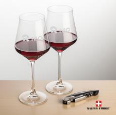 Swiss Force Opener & Bretton Wine - Glasses Sets