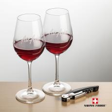 Swiss Force Opener & Bartolo Wine - Glasses Sets