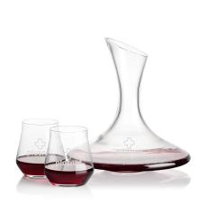Madagascar Carafe & Bretton Stemless Wine - Corporate Gifts