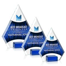 Charlotte VividPrint Award - Blue - Crystal Awards
