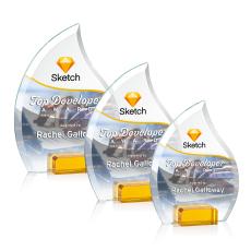 Romy VividPrint Award - Amber - Crystal Awards