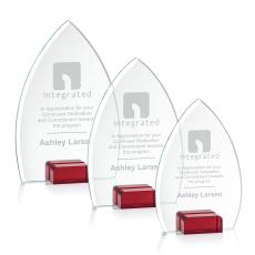 Aylin Award - Red - Crystal Awards