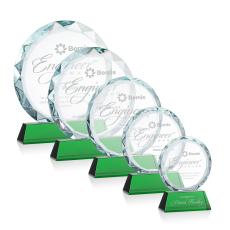Stratford Award - Green - Crystal Awards