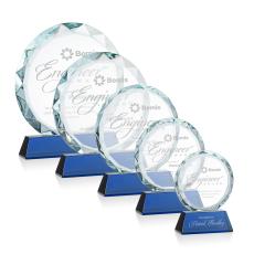 Stratford Award - Blue - Crystal Awards