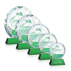 Stratford VividPrint Award - Green - Crystal Awards
