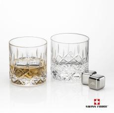 Swiss Force S/S Ice Cubes & 2 Denby OTR - Glasses Sets