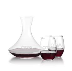Senderwood Carafe & Stanford Stemless Wine - Corporate Gifts