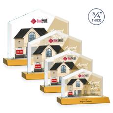 Micasa VividPrint Award - Amber - Crystal Awards