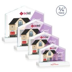 Micasa VividPrint Award - White - Crystal Awards