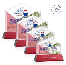 Micasa VividPrint Award on Newhaven - Red - Crystal Awards