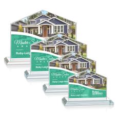 Domicile VividPrint Award - Starfire - Crystal Awards