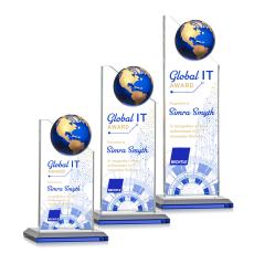  Arden VividPrint Award - Blue/Gold - Globe Awards