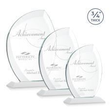 Wichita Award - White - Crystal Awards