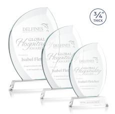 Wichita Award on Newhaven Base - Clear - Crystal Awards