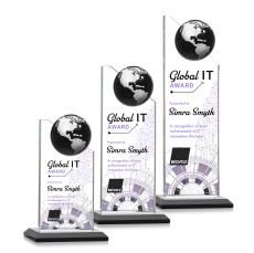 Arden VividPrint Award - Black/Silver - Globe Awards