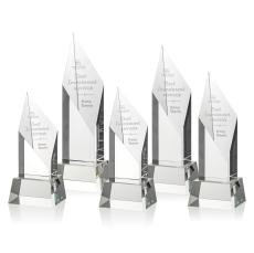 Vertex Award on Base - Clear - Diamond Awards