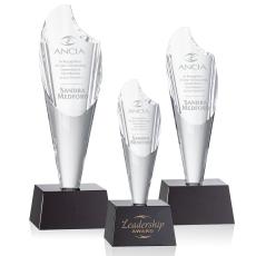 Trinity Torch - Black - Crystal Awards