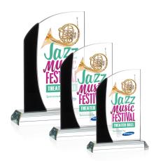 Jarvis VividPrint Award - Black - Crystal Awards