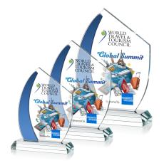 Hausner VividPrint Award - Blue - Recognition Awards