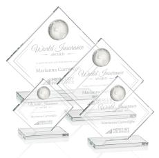 Ferrand Globe Award - Clear - Crystal Globe Awards