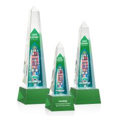 Master Obelisk VividPrint Award on Base - Green - Shop by Recipient