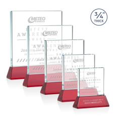 Terra Award on Newhaven - Red - Square Awards
