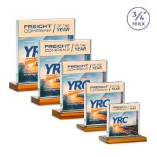 Terra VividPrint Award - Amber - Crystal Awards