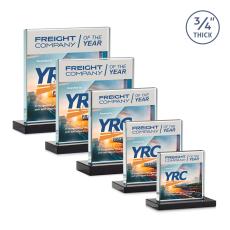 Terra VividPrint Award - Black - Crystal Awards