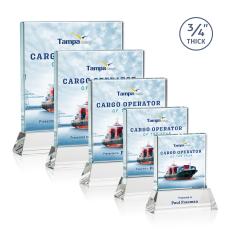 Terra VividPrint Award on Newhaven -  Clear - Crystal Awards